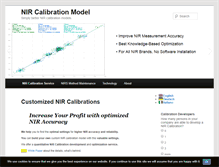 Tablet Screenshot of calibrationmodel.com